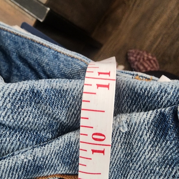 Good American good curve high rise cross over skinny jeans - Picture 8 of 8